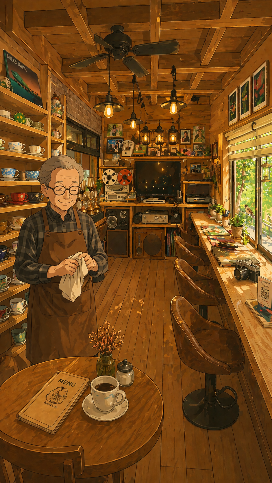 カフェ背景